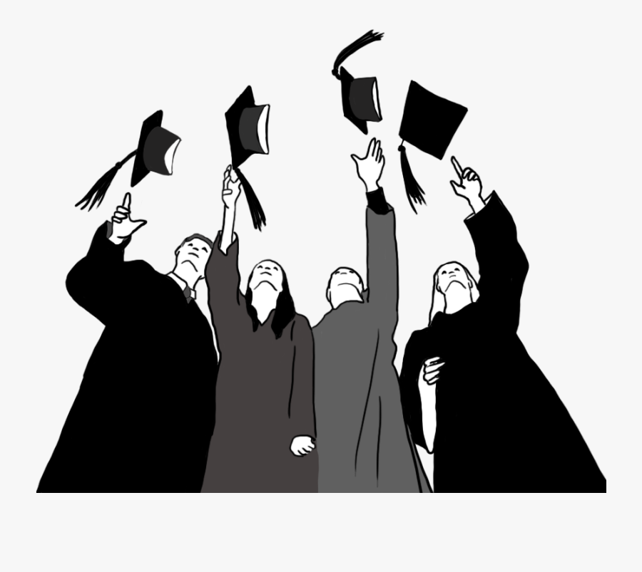 Graduation Ceremony Square Academic Cap Clip Art Graduate - Transparent Graduation Clip Art, Transparent Clipart