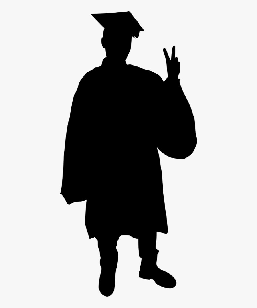 Girl Clipart Graduation - Graduation Transparent Clip Art, Transparent Clipart