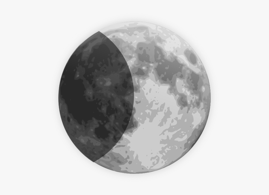 Half Moon Icon Svg Clip Arts - Moon No Background Jpg, Transparent Clipart