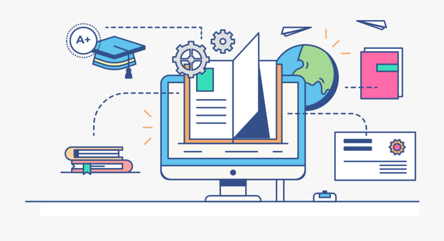 Transformation Of E Learning, Transparent Clipart