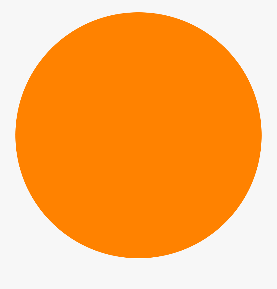 Orange Circle Logo Design, Transparent Clipart