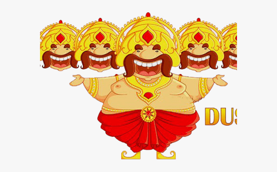 Cartoon Images Of Ravana, Transparent Clipart