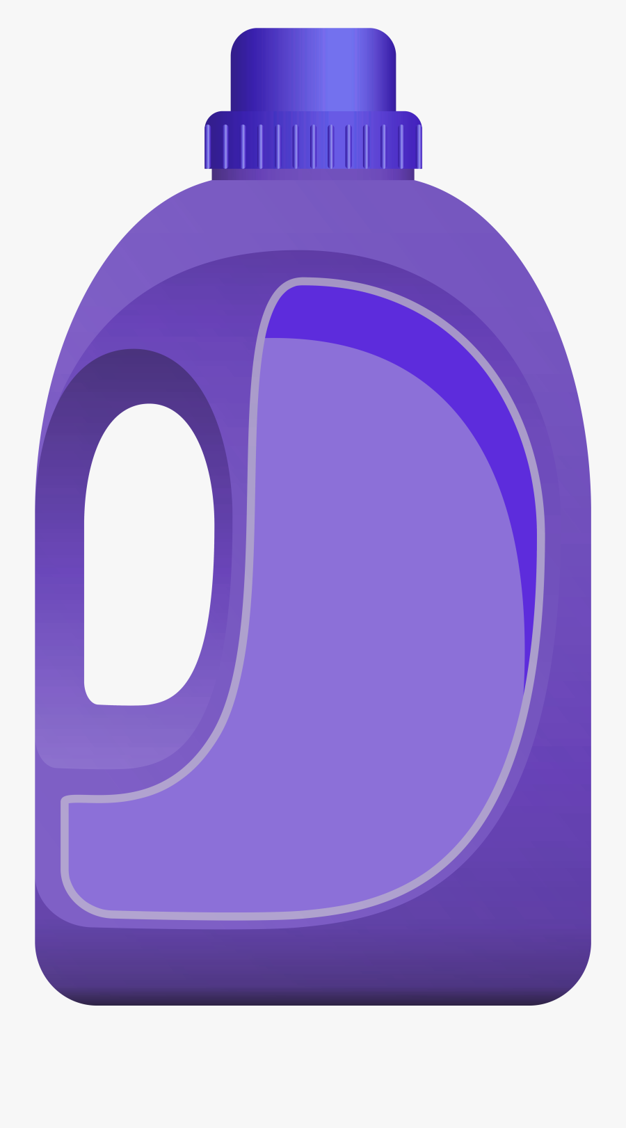 Purple Plastic Jerrycan Oil Png Clipart - Plastic Bottle, Transparent Clipart