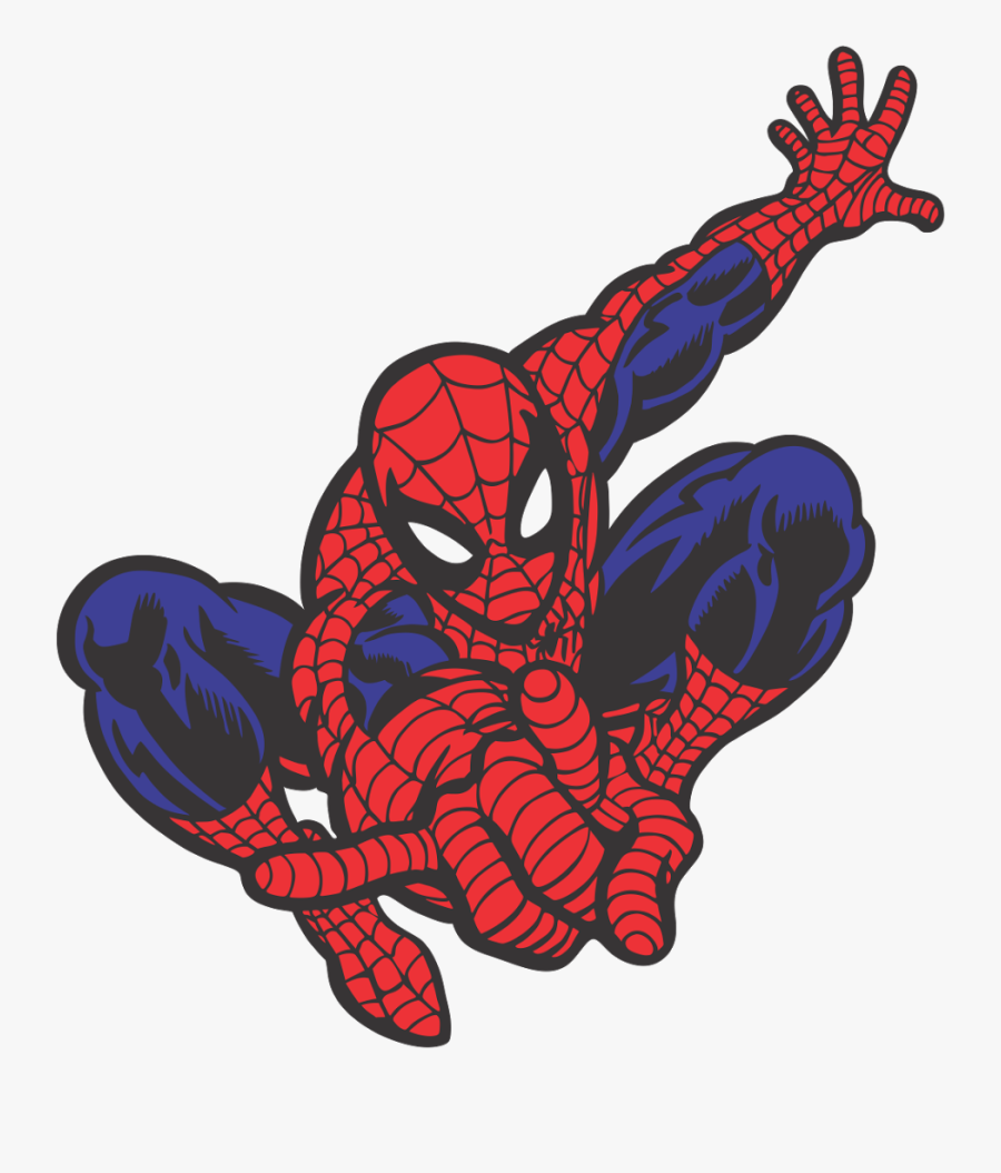 Spider Clipart Vector - Spiderman Png, Transparent Clipart