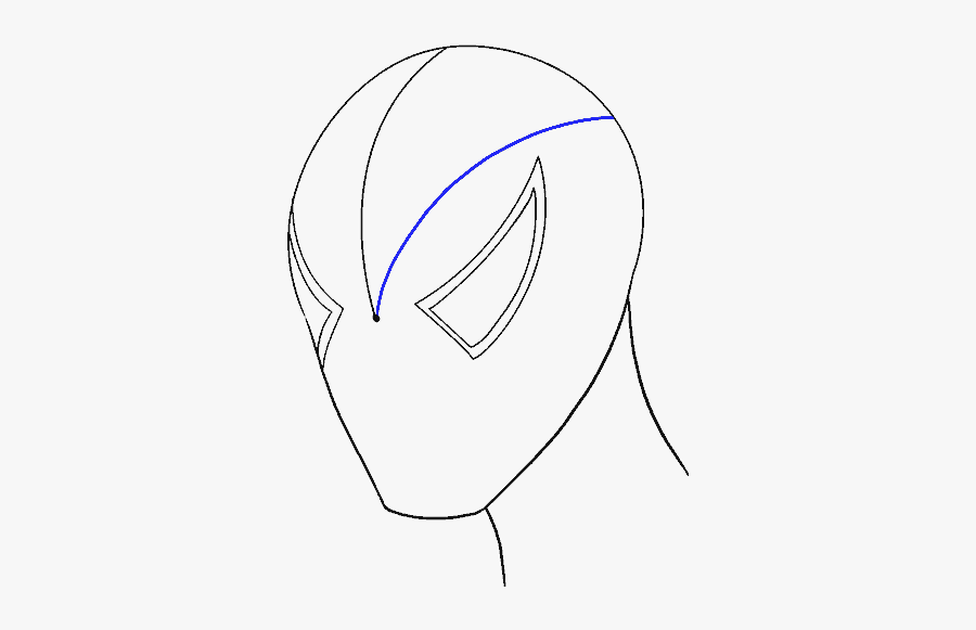 Make Spiderman Drawing, Transparent Clipart