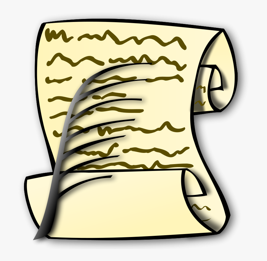 Scroll Clip Art Download - Bill Of Rights Symbol, Transparent Clipart