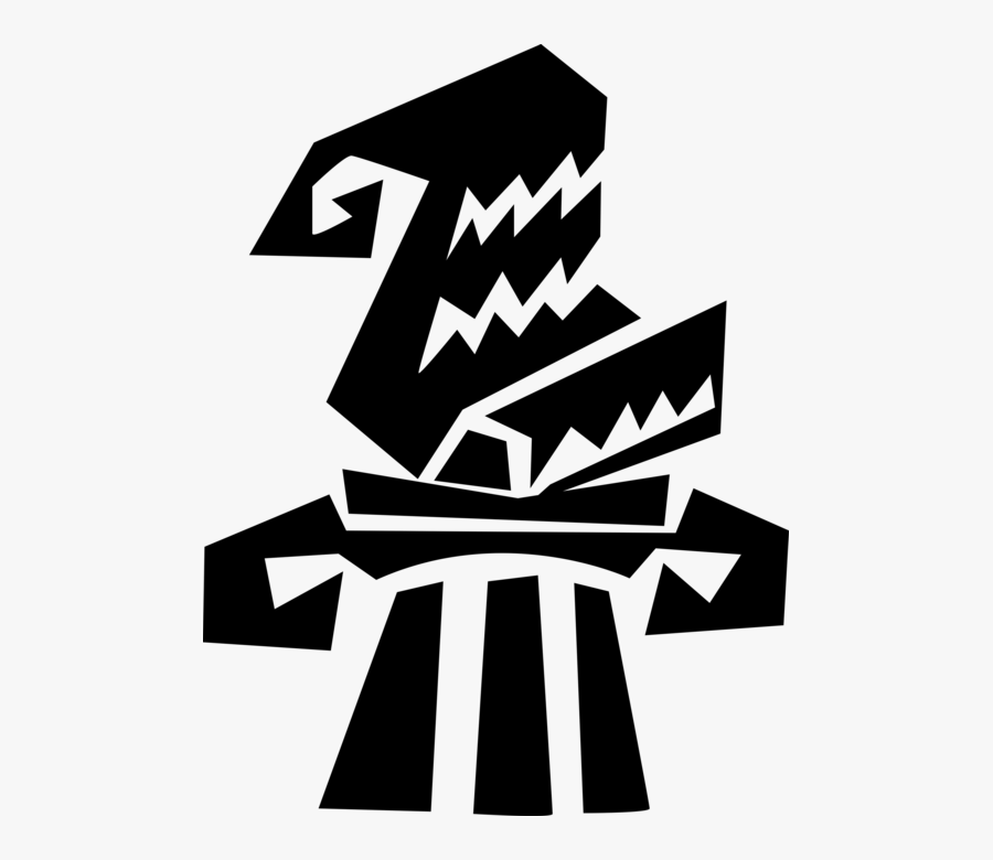 Vector Illustration Of Ancient Classic Greek Architecture - Emblem, Transparent Clipart