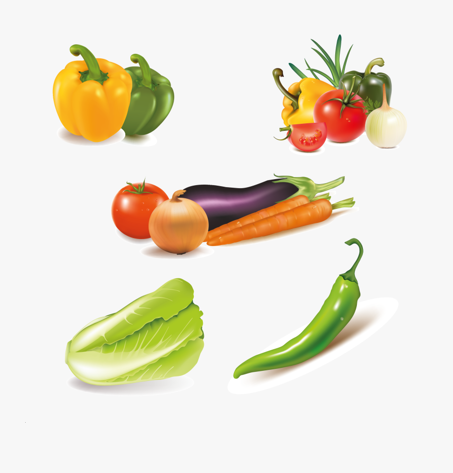 Vegetables Vector Free, Transparent Clipart