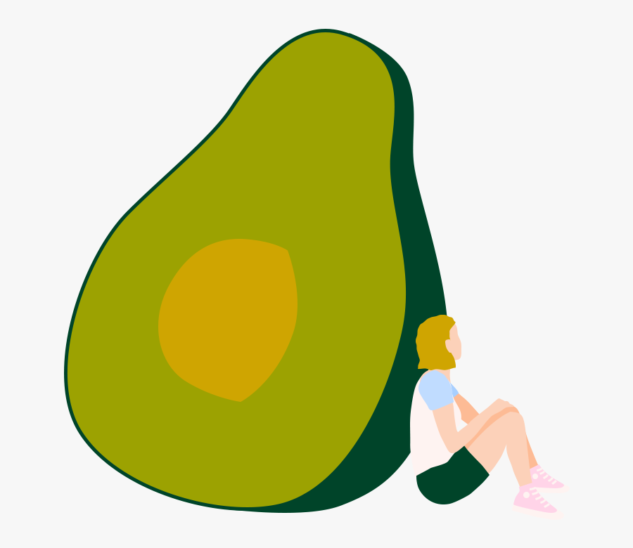 Avocado And Brianna, Transparent Clipart