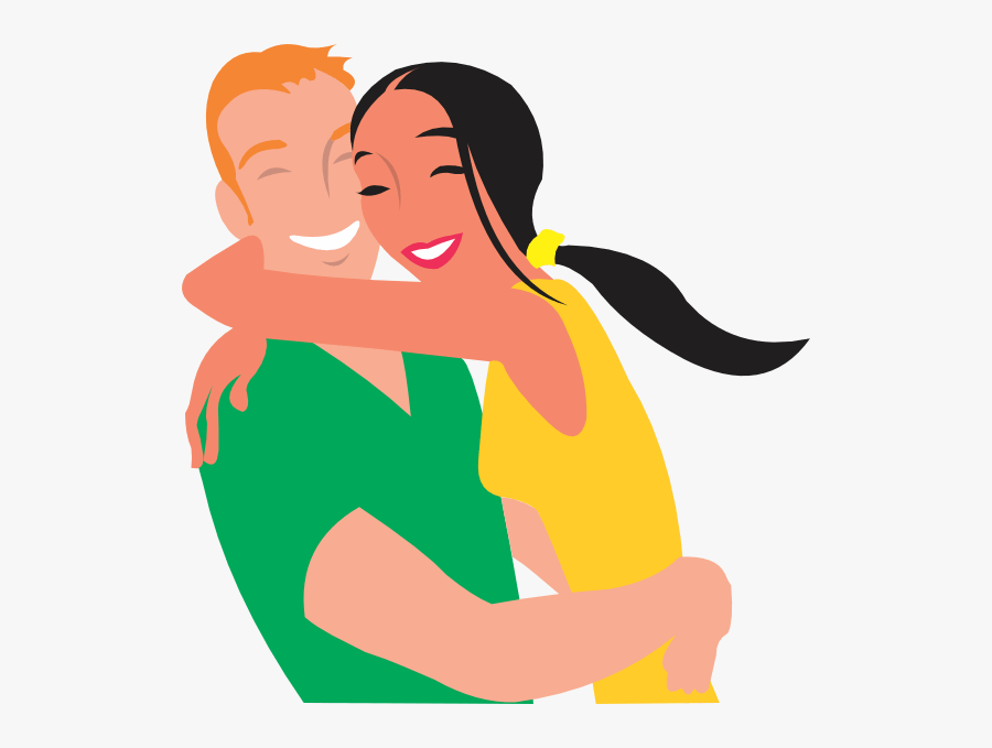 Loving Family Clipart 6 By Jonathan - Girlfriend And Boyfriend Clipart, Transparent Clipart