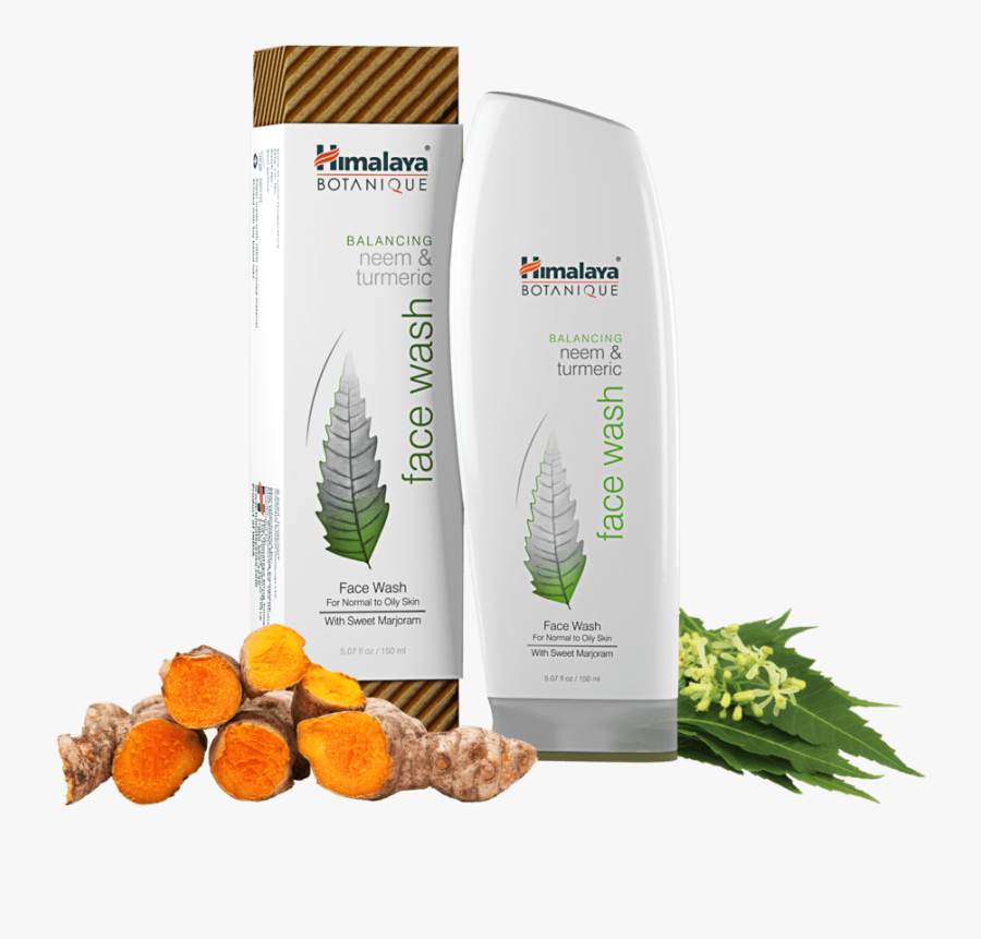 Himalaya Neem Turmeric Face Wash, Transparent Clipart