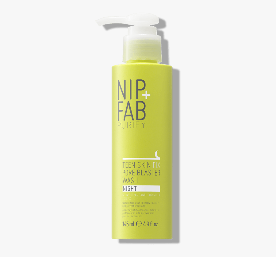 Teen Skin Fix Pore Blaster Wash Night - Nip Fab Teen Skin, Transparent Clipart