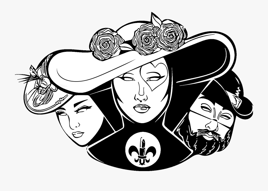 The Derby City Sisters - Cartoon, Transparent Clipart