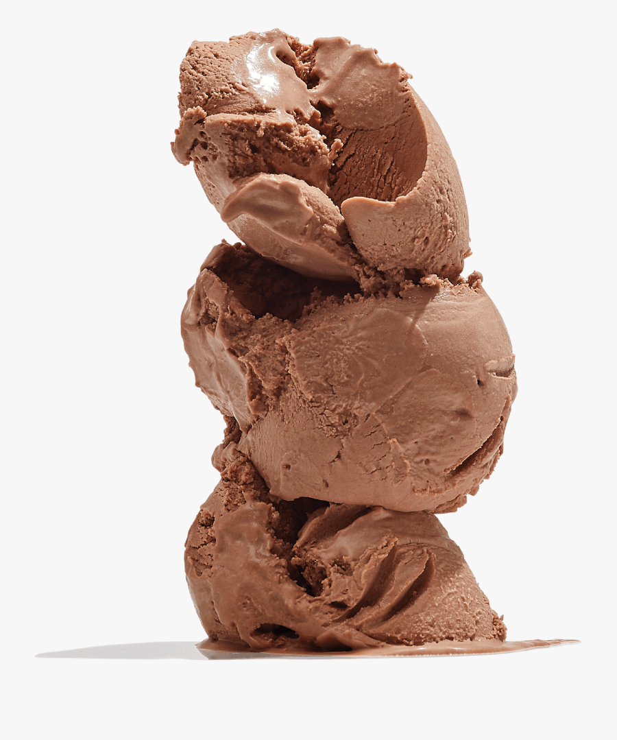 Chocolate Ice Cream, Transparent Clipart