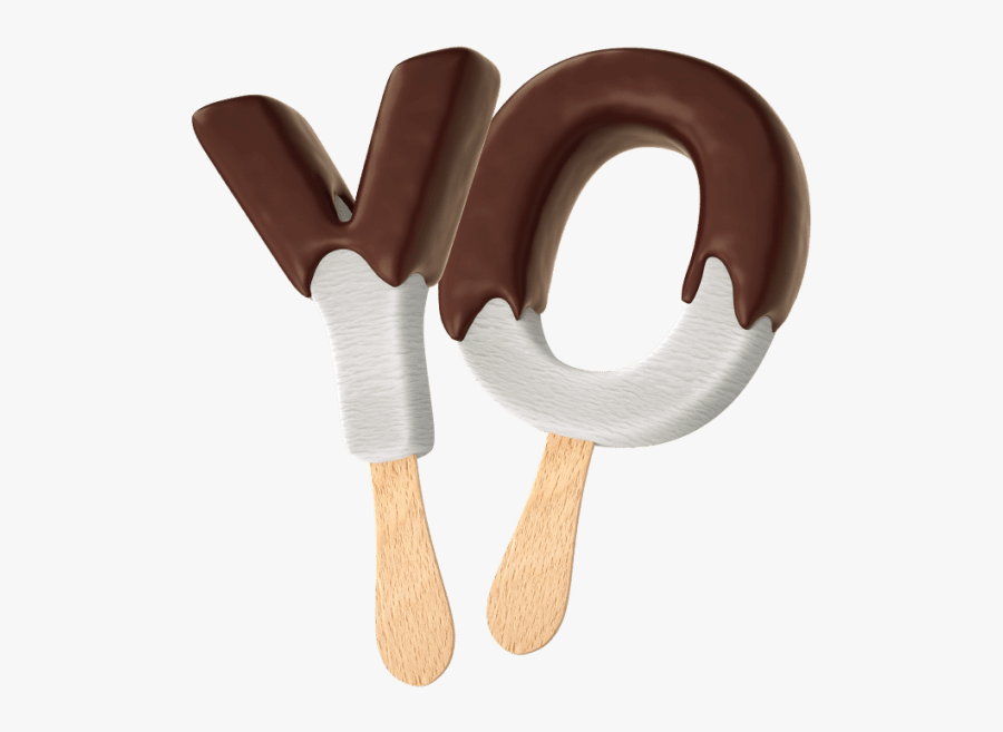 Ice Cream Melt Font - Ice Cream Over Letters, Transparent Clipart