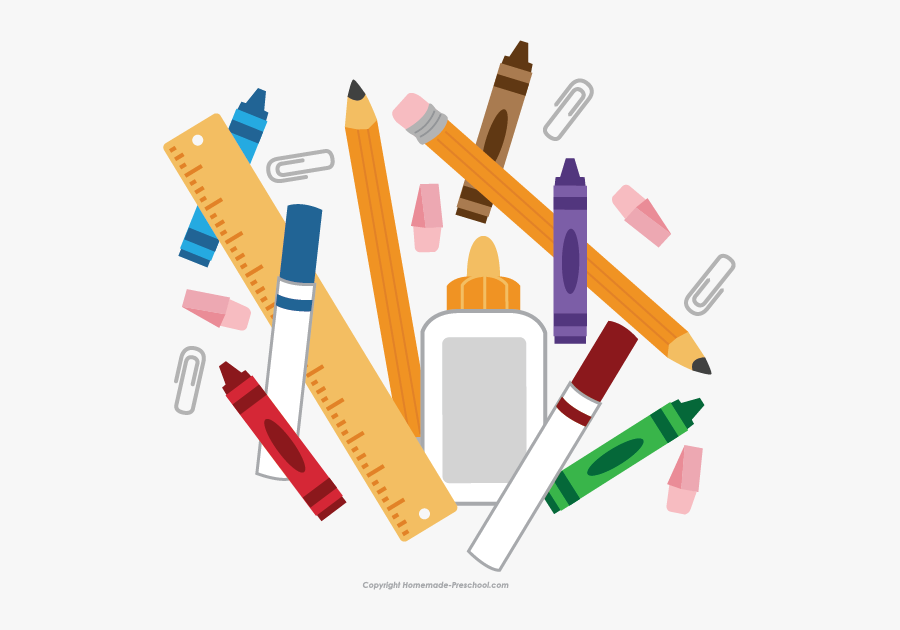 School Supplies Png Clipart, Transparent Clipart