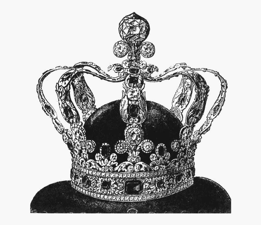 Charles X Crown Clipart French Crown Jewels - Couronne Française, Transparent Clipart
