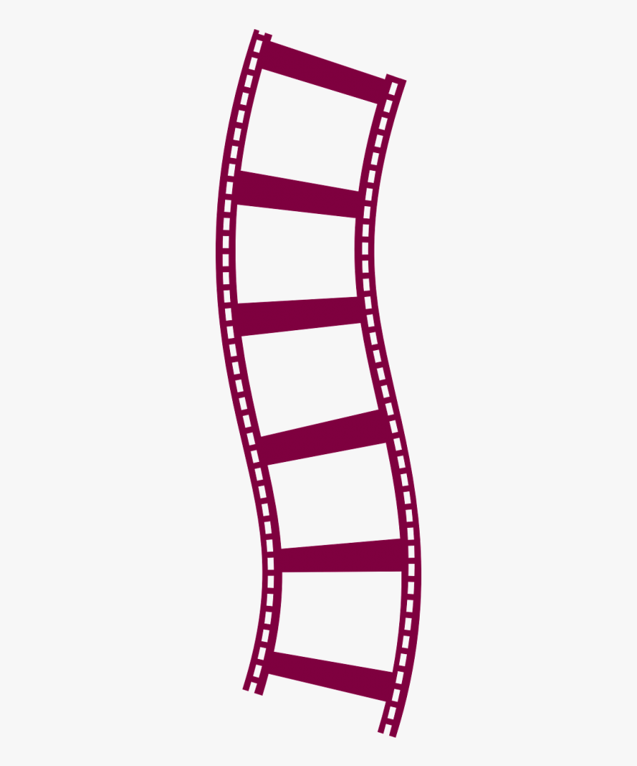 Movie Film Strip Negatives - Film Strip Border Png, Transparent Clipart