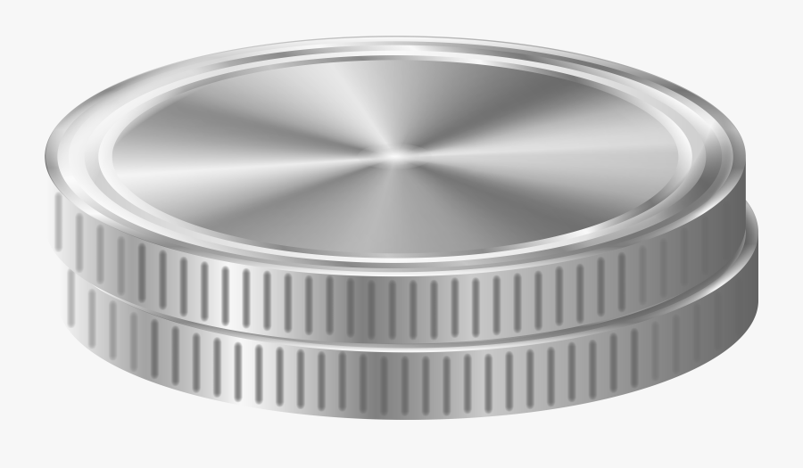 Transparent Clipart Of Coins - Silver Coins Clipart Png, Transparent Clipart
