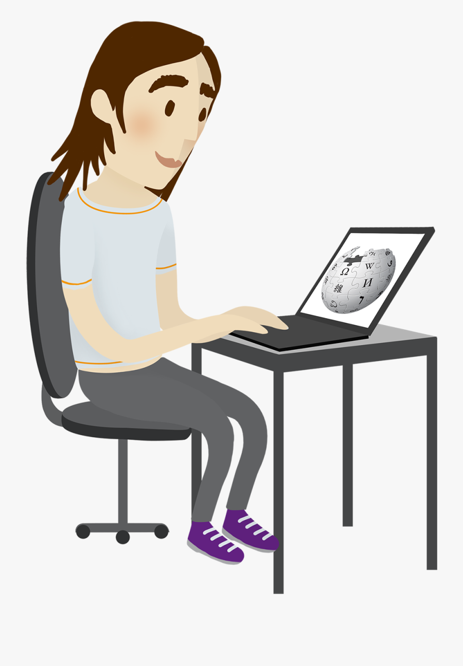 Figur 2 Machmit Wikipedia-animation - Sitting, Transparent Clipart