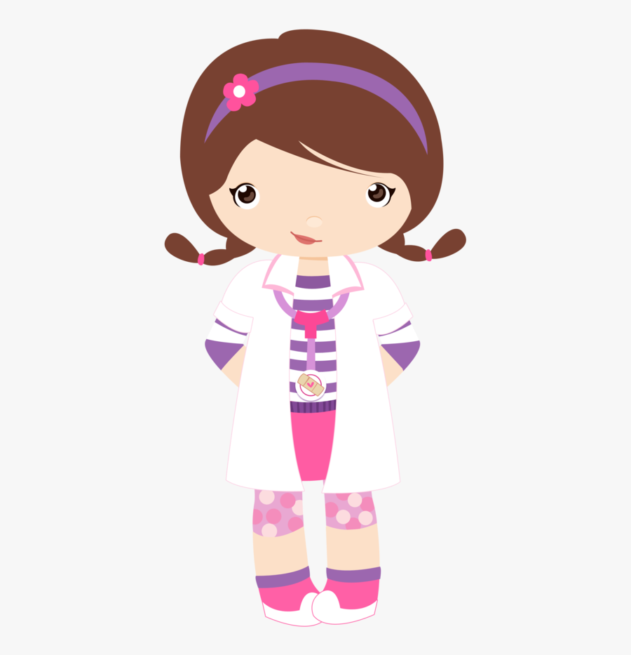 Doc Mcstuffins Clipart Disney Wonders - Doctora Niño Dibujo, Transparent Clipart