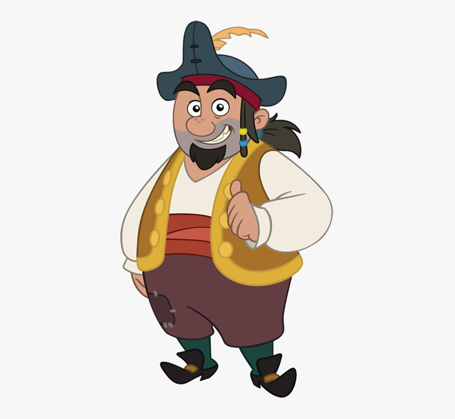 Http - //wondersofdisney - Webs - Com/playhouse/jake/jake - Jack And The Neverland Pirates Smee, Transparent Clipart