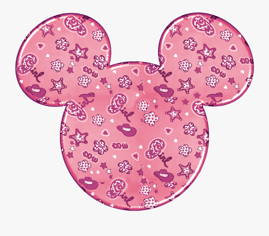 Pink Minnie Mouse Icon, Transparent Clipart