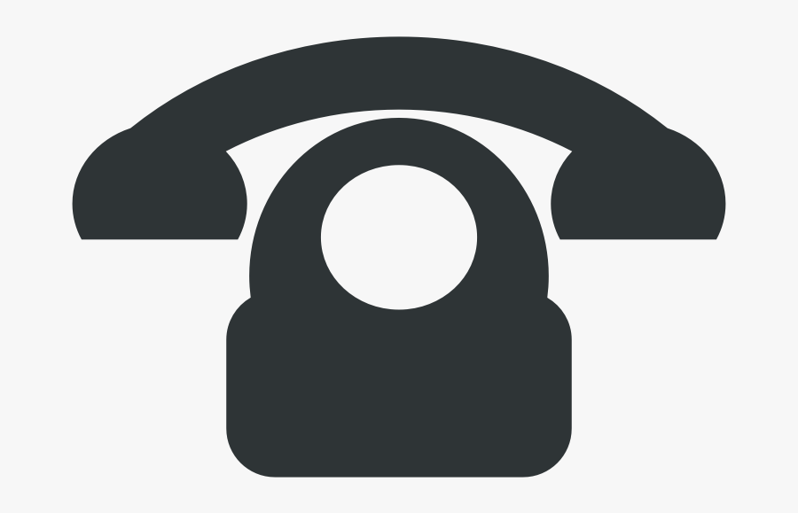 Office Number Png Transparent Png , Png Download - Clipart Telephone Black, Transparent Clipart
