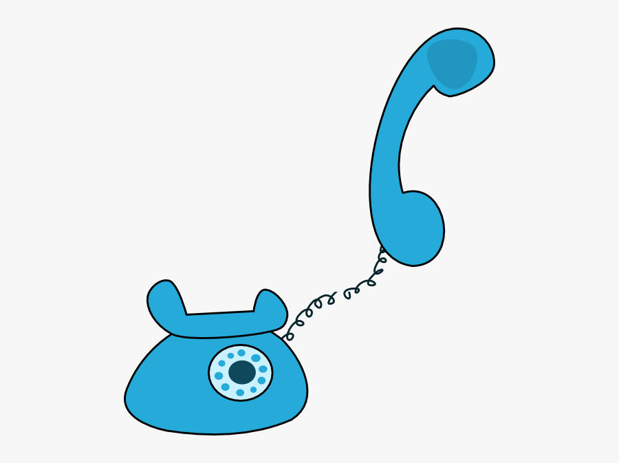 Cartoon Telephone Clip Art - Telephone Cartoon Png, Transparent Clipart