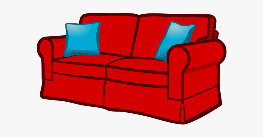 Couch Clipart Sofa Bed - Sofa Clipart, Transparent Clipart
