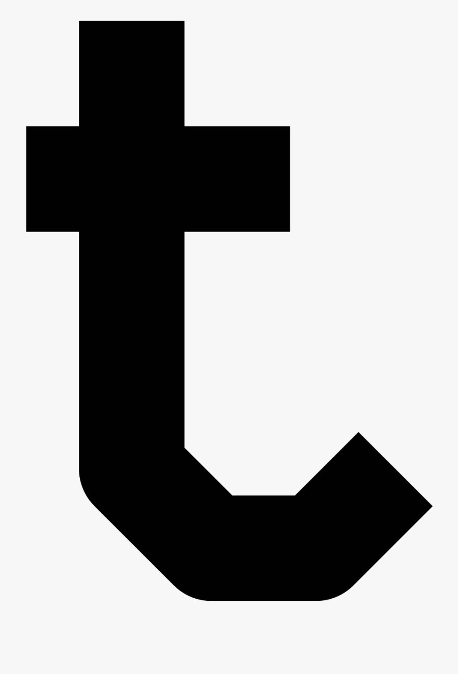 T Letter Png File Download Free - Left Up Arrow Symbol, Transparent Clipart