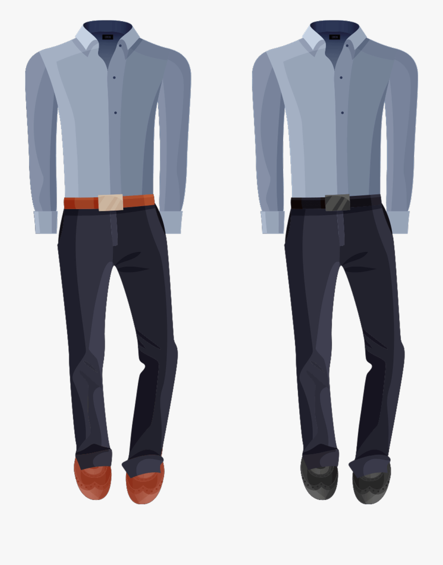 Transparent Pants Clip Art - Man, Transparent Clipart