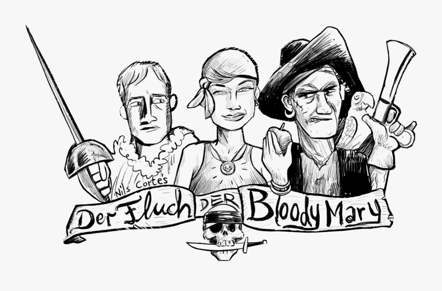 Der Fluch Der Bloody Mary - Cartoon, Transparent Clipart