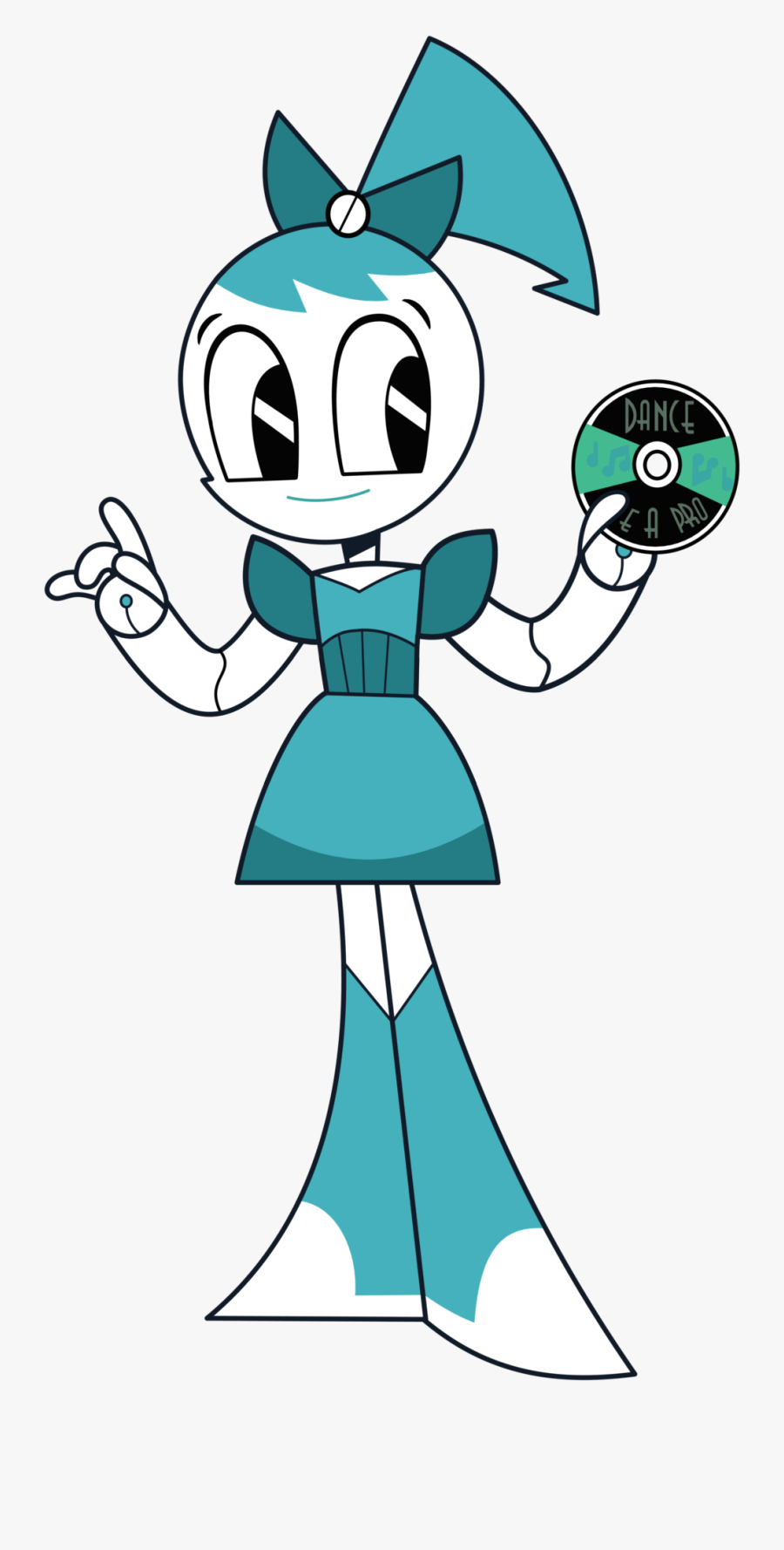 The Wiki Of A Teenage Robot - Xj9 Jenny Dance, Transparent Clipart