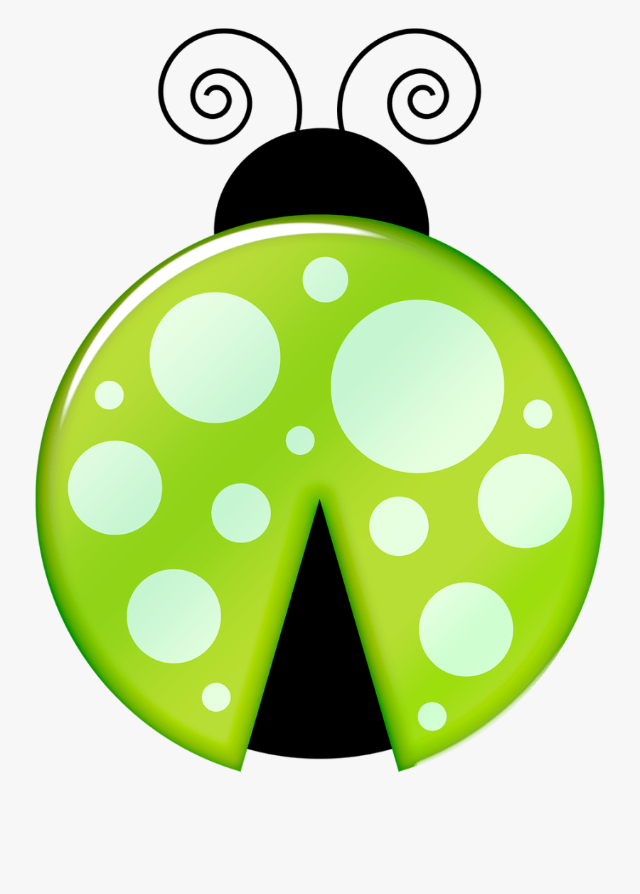 Carson-dellosa Ladybug Cliparts - Green Ladybug Clipart, Transparent Clipart