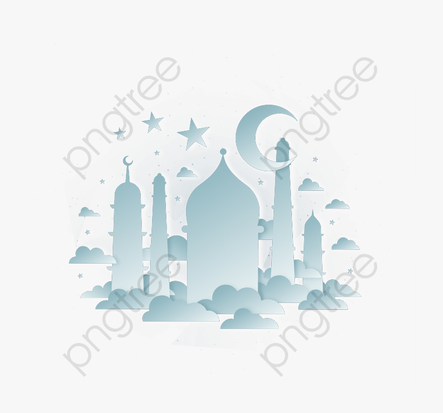 Mosque, Transparent Clipart