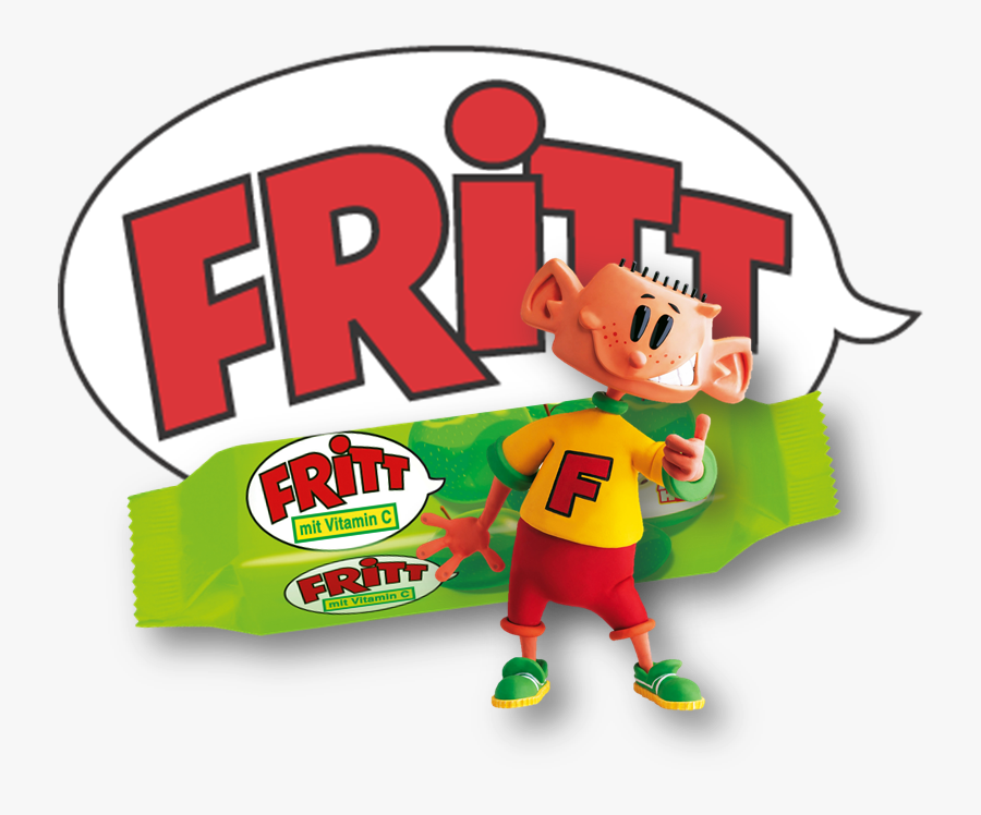 Fritt-männchen Mit Logo&packung Clipart , Png Download - Fritt, Transparent Clipart