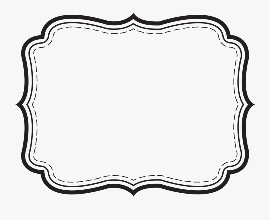 Borders And Backgrounds - Clipart Black And White Tags, Transparent Clipart