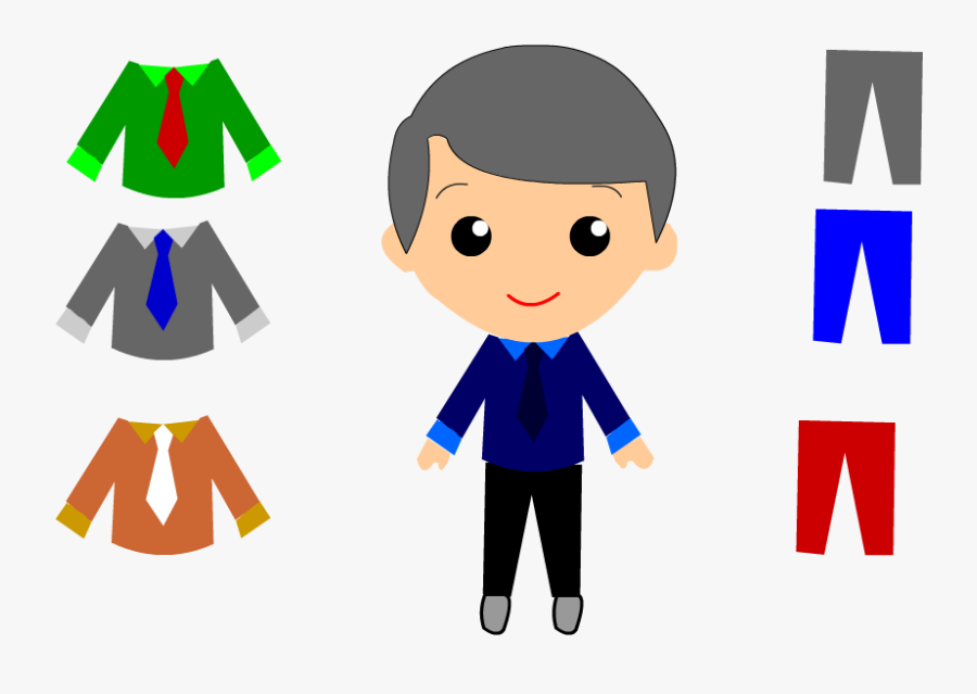 Clothes Changer - Cartoon, Transparent Clipart