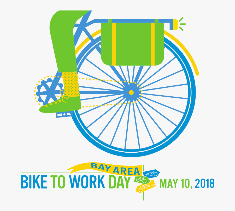 Clipart Bike Fell Off - Bike To Work Day 2010, Transparent Clipart