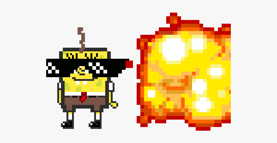 Transparent 8 Bit Explosion, Transparent Clipart