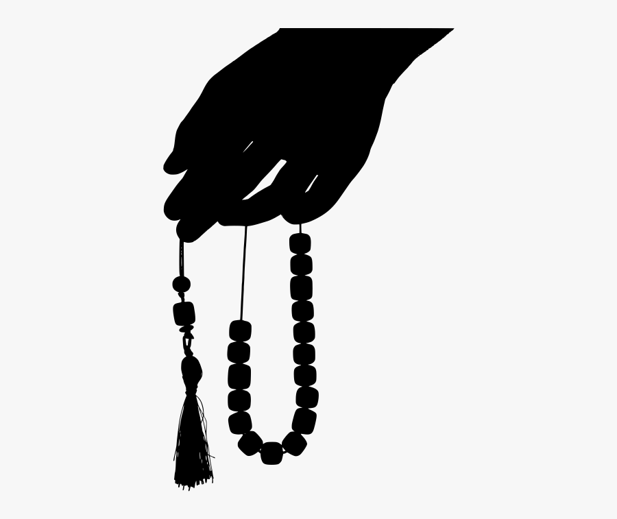 Worry Beads Prayer Beads Silhouette - Prayer Beads Silhouette, Transparent Clipart