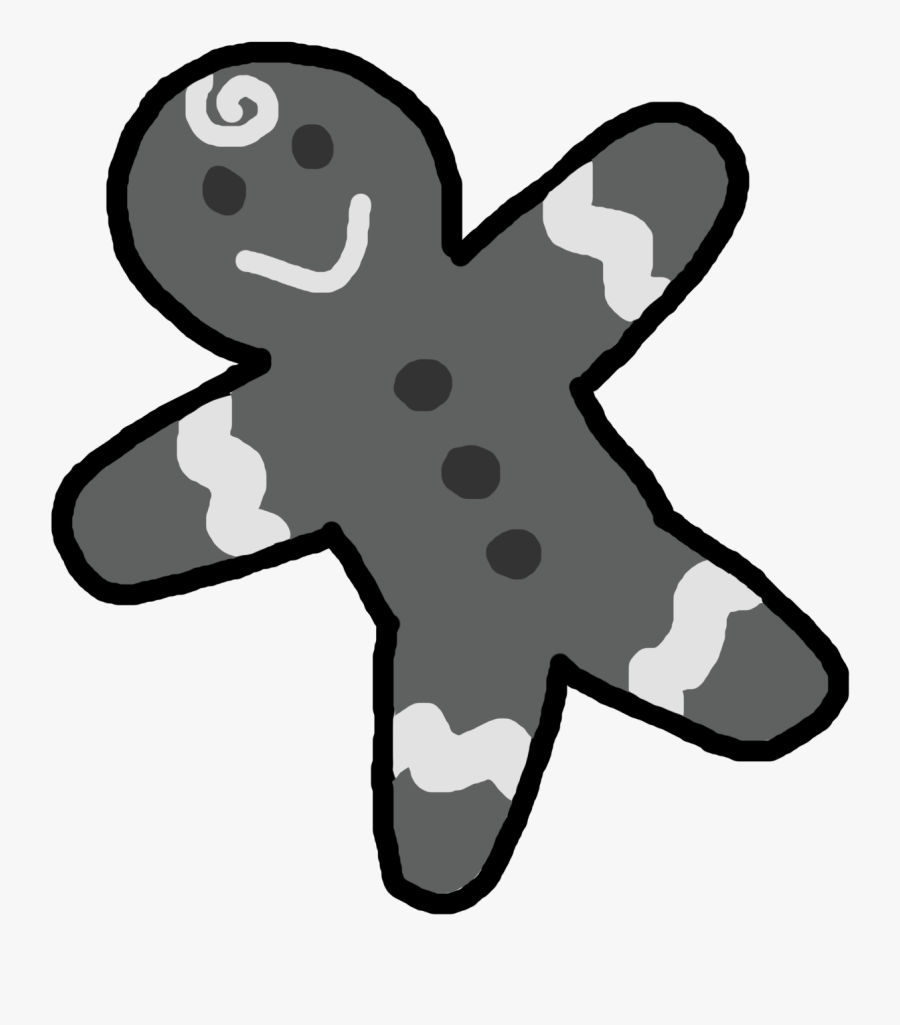 Gingerbread Man, Transparent Clipart