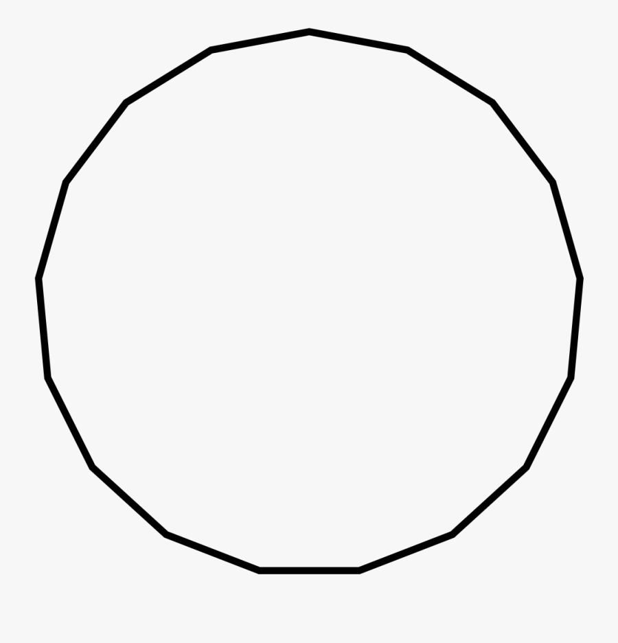 Poligono De 16 Lados, Transparent Clipart