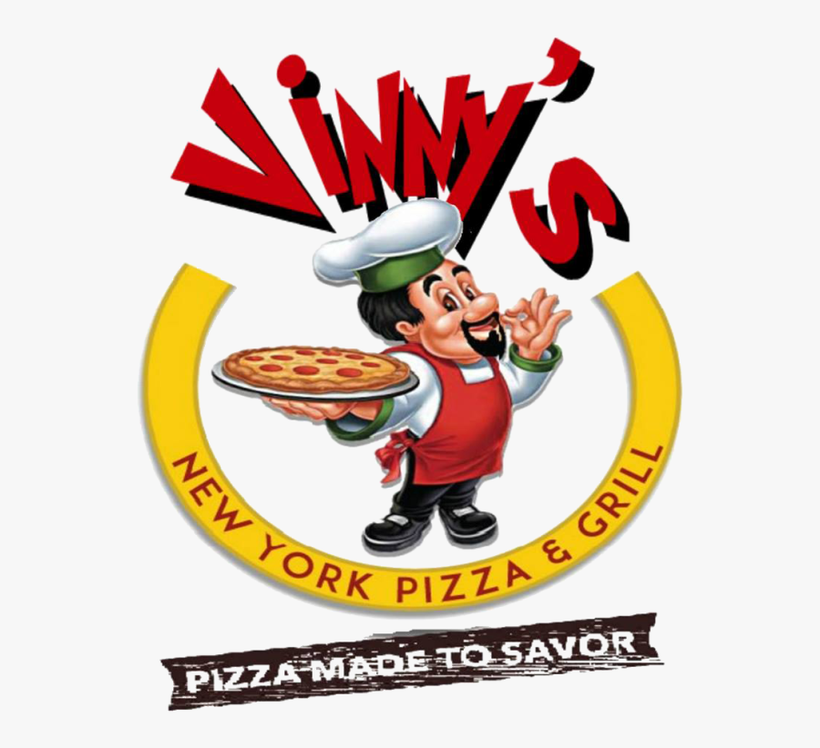 Eat Clipart Family Pizza - Vinny's Ny Pizza & Grill Sandy Springs Logo Pdf, Transparent Clipart