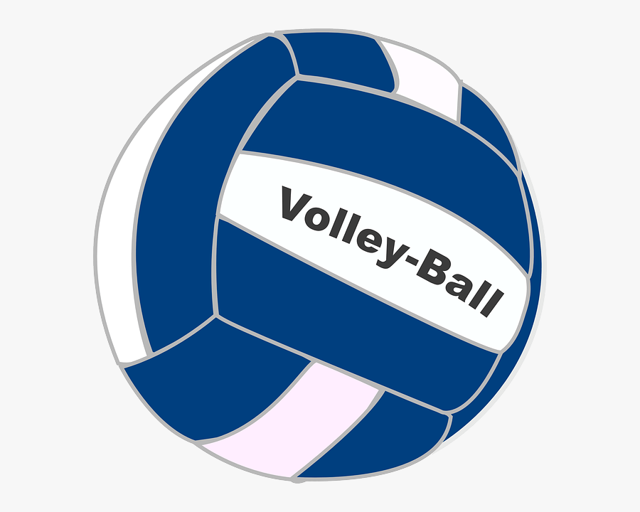 Blue And White Volleyball Clipart Volleyball Ball Blue And White