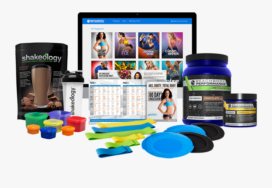 80do Annual Beachbody On Demand Shakeology Performance - 80 Day Obsession Bundles Png Mega, Transparent Clipart
