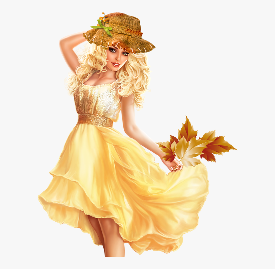 Transparent Girly Girl Clipart - Prihodko Woman, Transparent Clipart