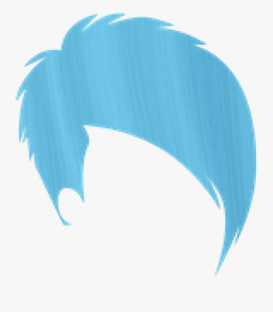 Crazy Colour Bubblegum - Blue Hair Transparent Background, Transparent Clipart