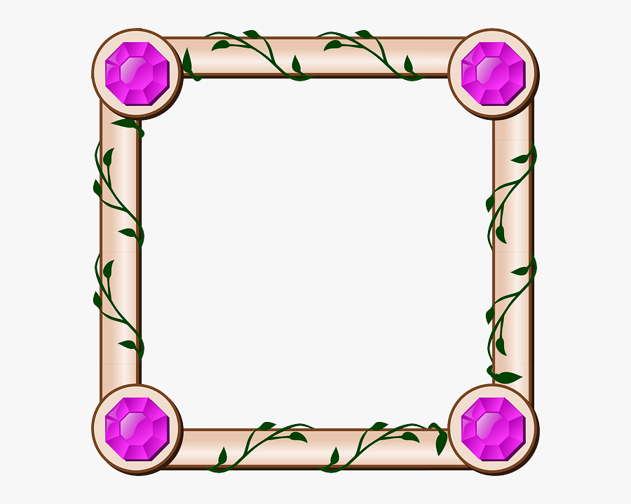 Certificate, Food, Map, Frame, Wedding, Page, Border - Square Photo Frame Clipart, Transparent Clipart